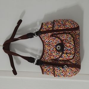 Brighton Rainbow Heart tote